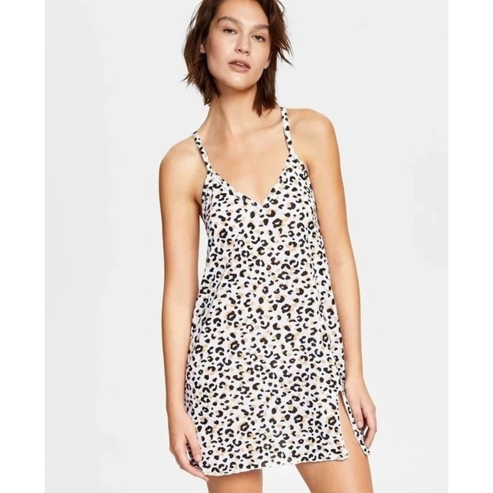 Women's Miken Animal Print Tank Cover Up XS New With Tags - Picture 4 of 7